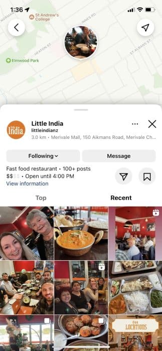 Little India Instagram grid