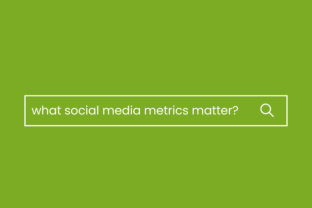 What Social Media Metrics Matter?